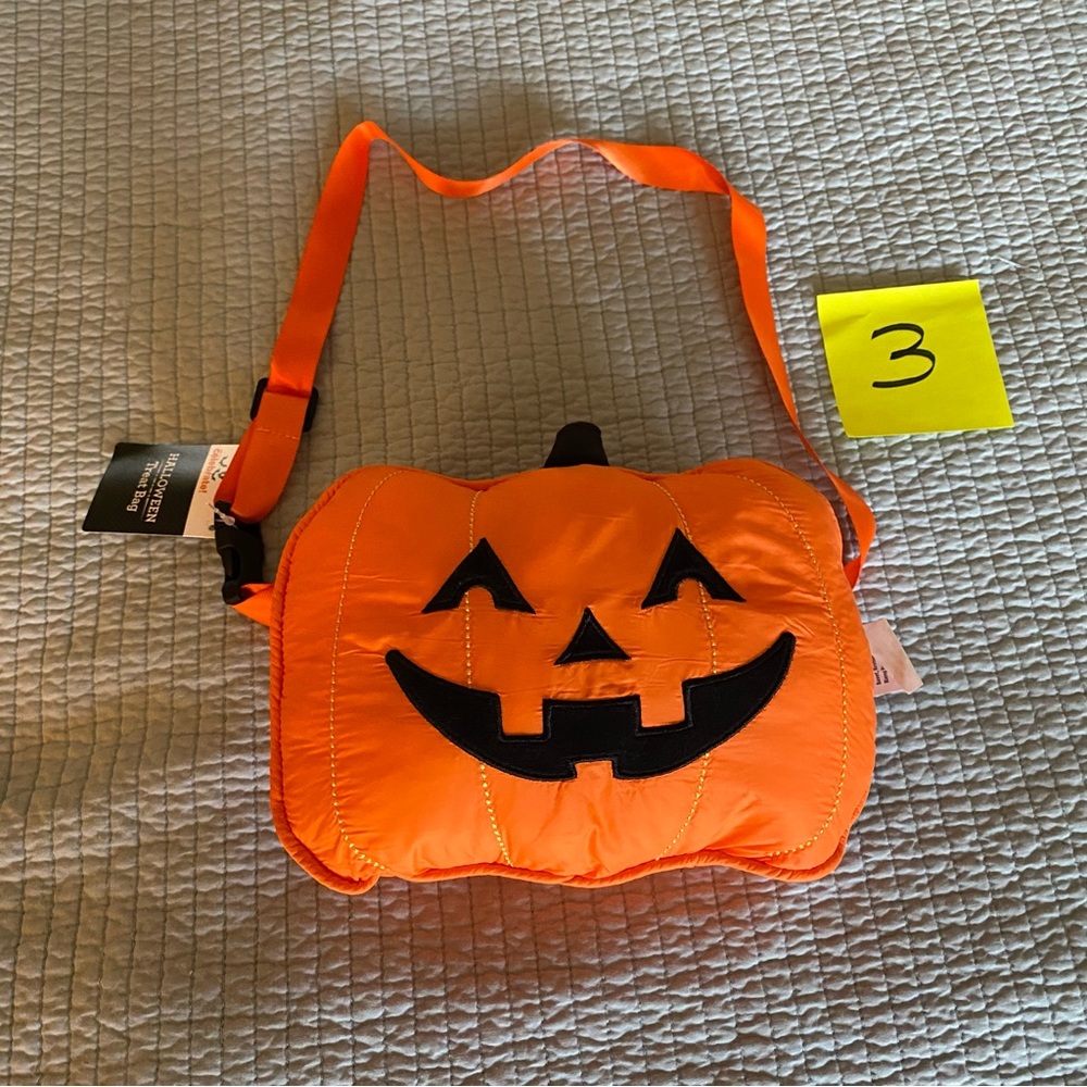 New Happy Halloween Pumpkin Purse/Treat Bag